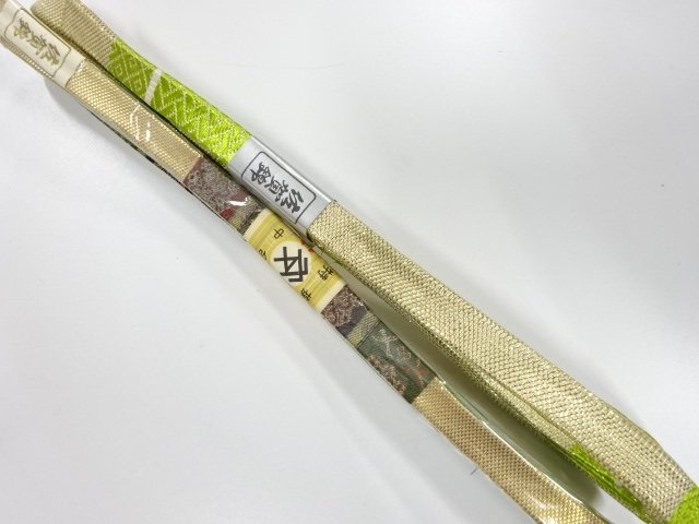 未使用品　正絹　佐賀錦帯締め　2本セット